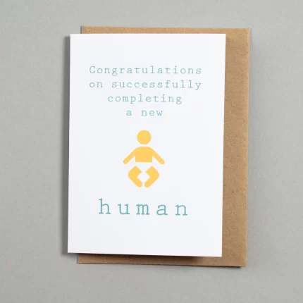 Baby Card - Human