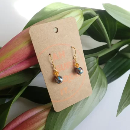 Amber Spray Earrings - Ah Sure Look It