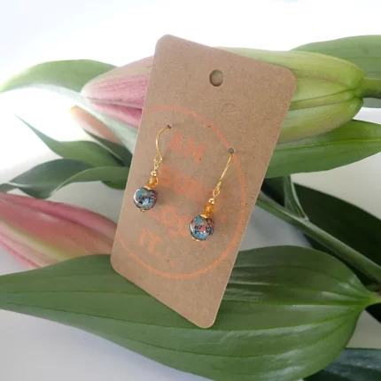 Amber Spray Earrings - Ah Sure Look It