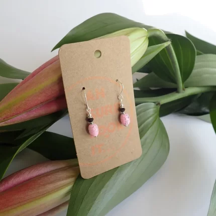 Pink Mini Dangle Earrings - Ah Sure Look It