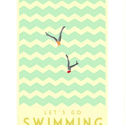 Prints - Swimming