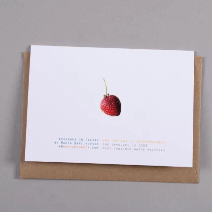 Birthday Card - Strawberry Glaze