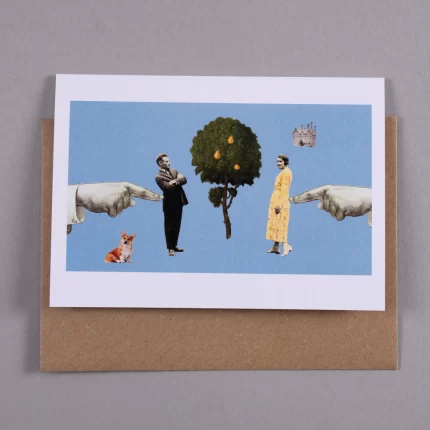 Romance Card - Couple Pear Tree