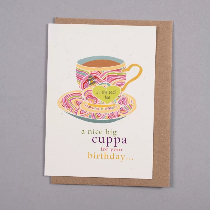 Birthday Card - Birthday Tea